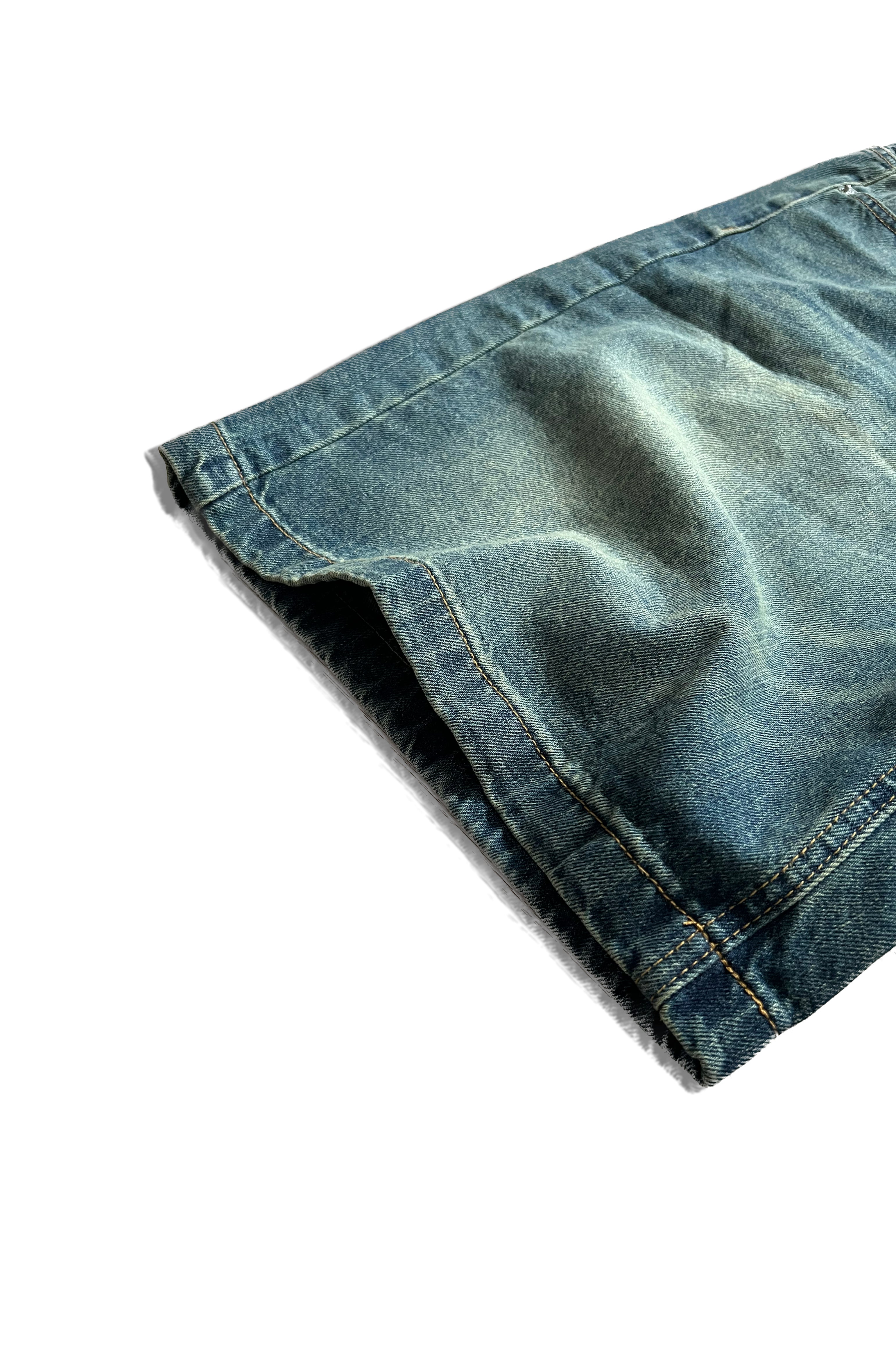 Blossom Jorts Blue