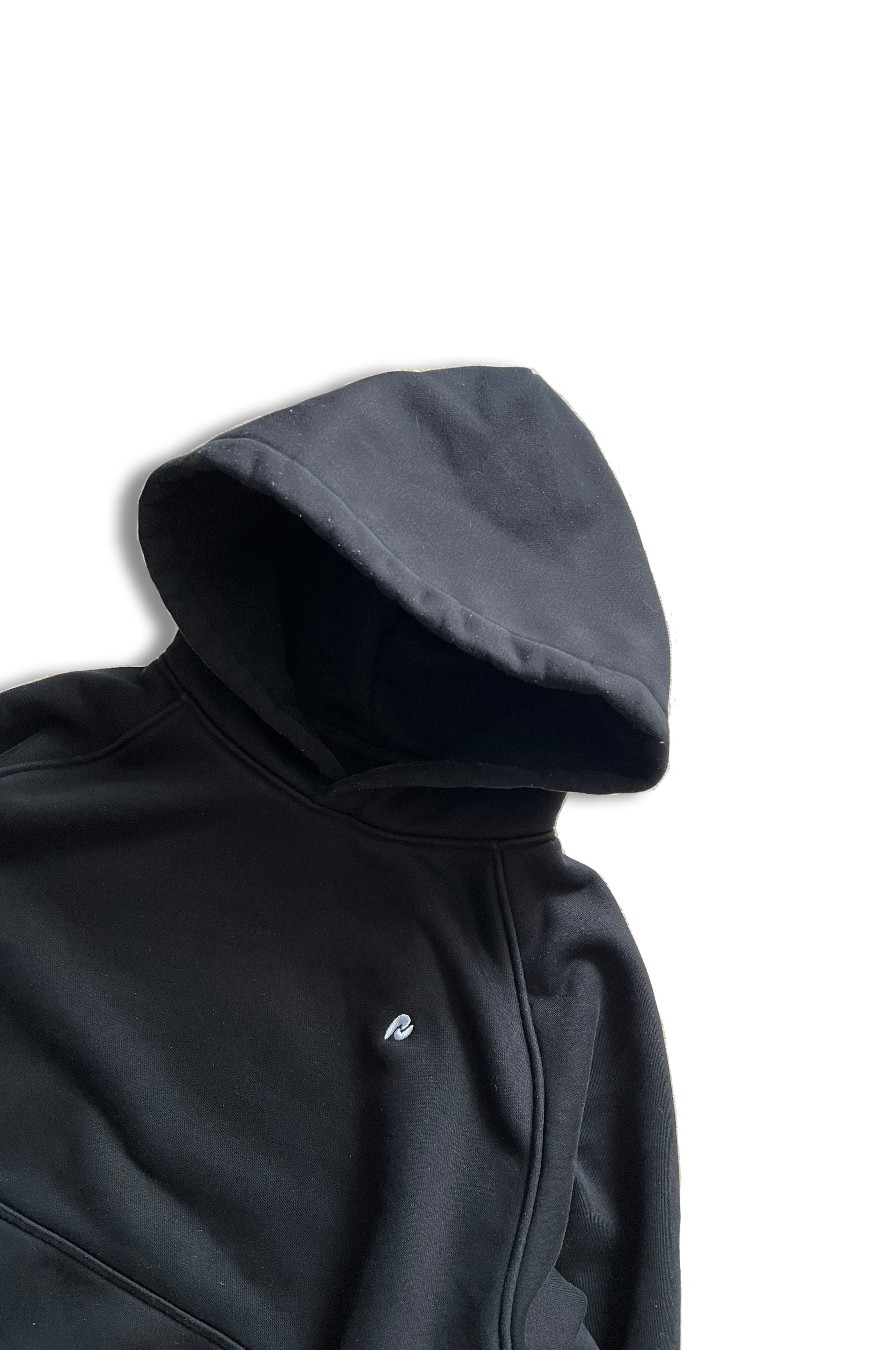 Heavyweight Clean Black Hoodie