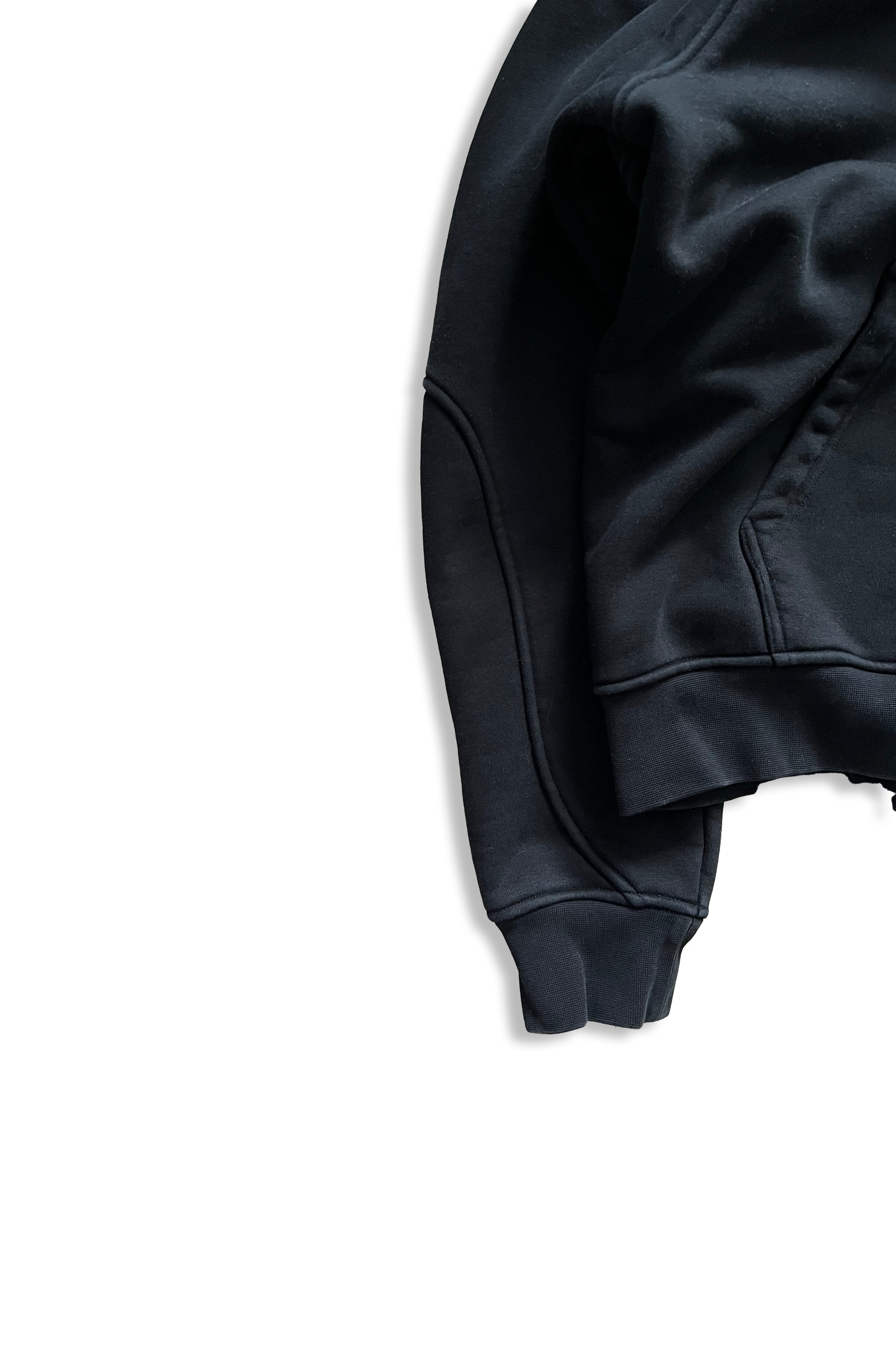 Heavyweight Clean Black Hoodie